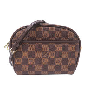 LOUIS VUITTON Authentic Brown Damier Pochette Shoulder Bag